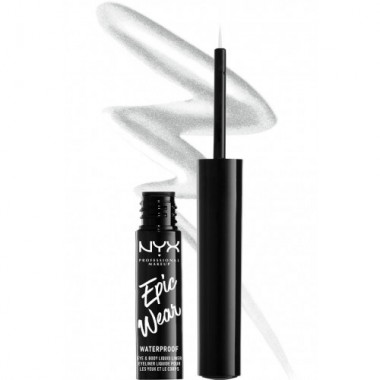 Epic Wear Metallic Liquid Liner - Silver Metal