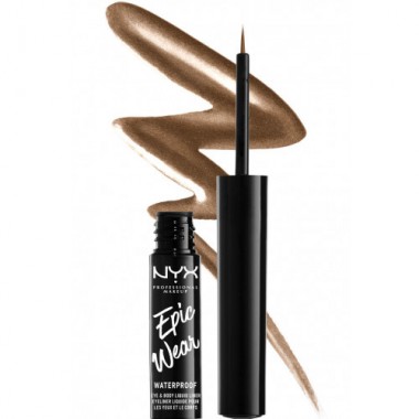 Epic Wear Metallic Liquid Liner - Brown Metal