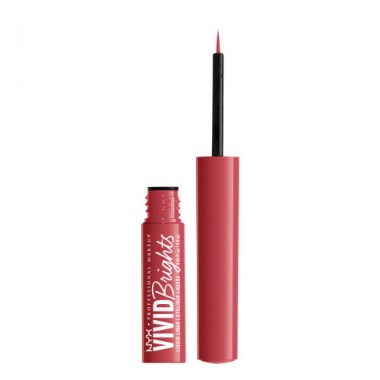 Vivid Bright Liquid Liner - On Red